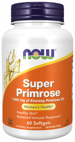 NOW Super Primrose, Супер Примула, 60 капсул