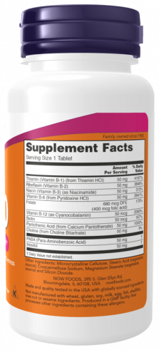 NOW B-50, 100 таблеток