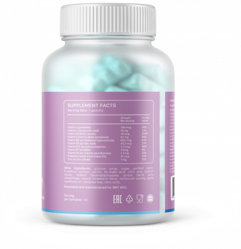 SNT Kids Multivitamin, Мультивитамин кидс, 60 таблеток