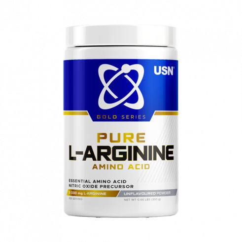 USN Pure L-Arginine, L-Аргинин, 300 грамм