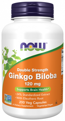 NOW Ginkgo Biloba, Гинкго Плюс