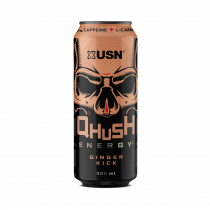 USN Qhush Energy Ginger Kick, 500 мл