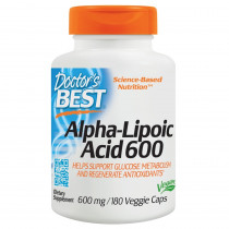 Doctor's Best Alpha-Lipoic Acid, Альфа-Липоевая кислота, 180 капс