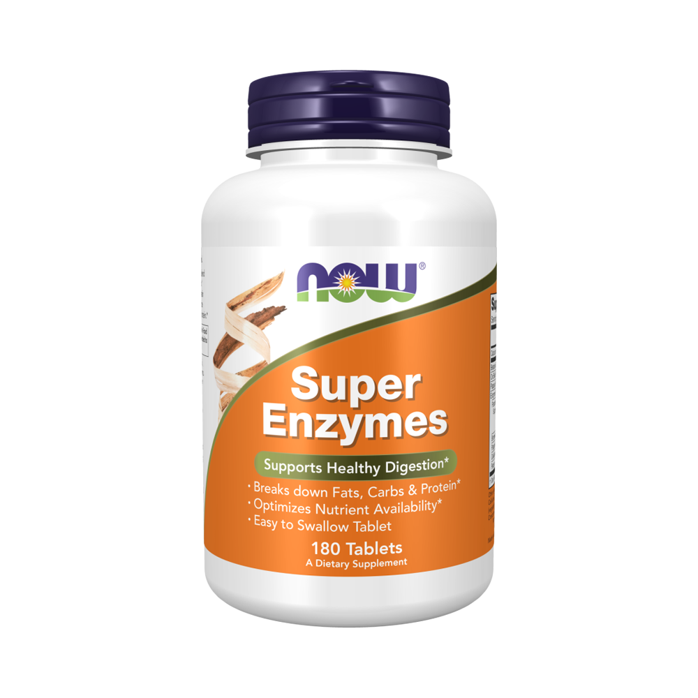 NOW Super Enzymes, 180 таблеток - купить в Тюмени в интернет-магазине